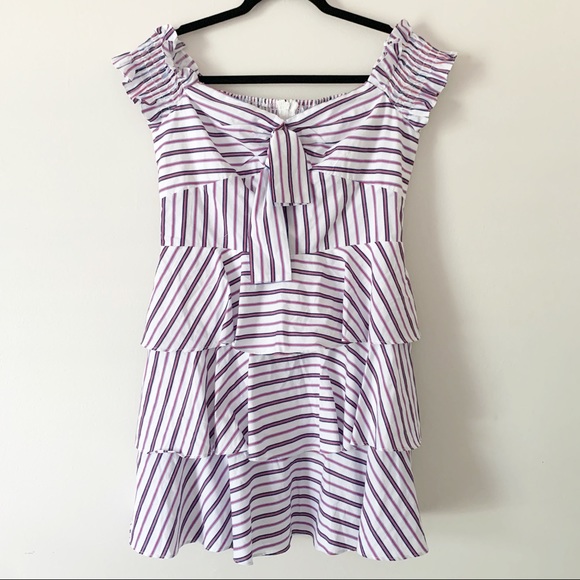 LUCY PARIS Gemma Off-the-Shoulder Dress - Picture 3 of 9